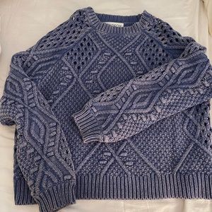WILDFOX Crochet Sweater